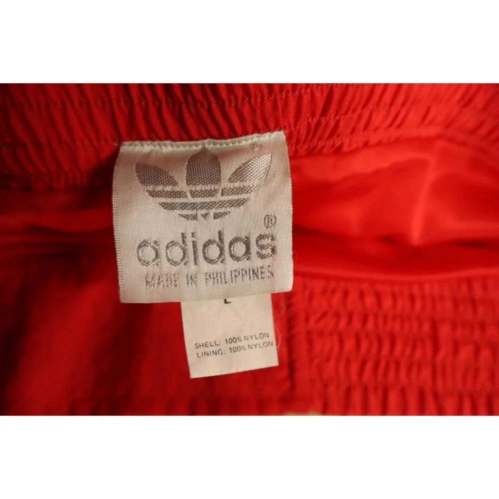 Vintage adidas Shorts Red Size L (40-41) Boxing Muay Thai Kickboxing Nylon 90s
